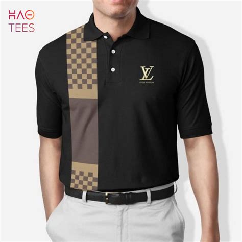 camisa negra louis vuitton|louis vuitton polo shirts.